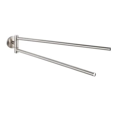 Wenko Handtuchhalter Cuba 2 Arme Matt Zinkdruckguss 5 X 7 X 41.5 Cm 6 Wenko Handtuchhalter Cuba 2 Arme Matt Zinkdruckguss 5 X 7 X 41.5 Cm – Bild 4