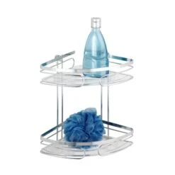 Wenko Eckregal 2 Etagen Premium Edelstahl -Wenko 04122 sb freisteller de 01