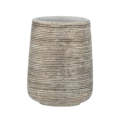 Wenko Zahnputzbecher Fedio Keramik 8 X 11 X 8 Cm Gold 5 Wenko Zahnputzbecher Fedio Keramik 8 X 11 X 8 Cm Gold – Bild 3