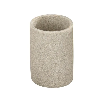 Wenko Zahnputzbecher Vico Beige 3 Wenko Zahnputzbecher Vico Beige