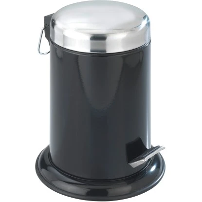 Wenko Kosmetik Treteimer Retoro Schwarz 3 L 30,5 Cm X 22 Cm X 22 Cm 3 Wenko Kosmetik Treteimer Retoro Schwarz 3 L 30,5 Cm X 22 Cm X 22 Cm
