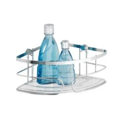 Wenko Eckablage Premium 26,5 Cm X 10 Cm Edelstahl -Wenko 14336 sb freisteller de 01