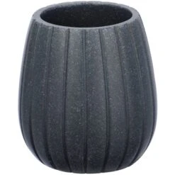 Wenko Zahnputzbecher Cantaloup Anthrazit