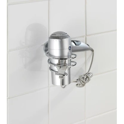 Wenko Haartrocknerhalter Cuba Chrom 6 Wenko Haartrocknerhalter Cuba Chrom – Bild 4