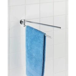 Wenko Handtuchhalter Cuba 2-armig Chrom -Wenko 22178100 sb ambiente de 01