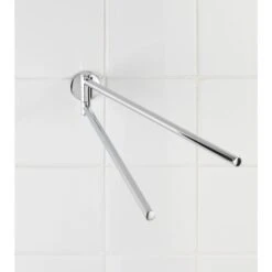 Wenko Handtuchhalter Cuba 2-armig Chrom -Wenko 22178100 sb ambiente de 03