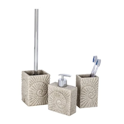 Wenko Zahnputzbecher Mod. Fossil Beige 7 Wenko Zahnputzbecher Mod. Fossil Beige – Bild 5