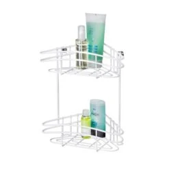 Wenko Eckregal Classic Plus 2 Etagen Weiß 9 Wenko Eckregal Classic Plus 2 Etagen Weiß -Wenko 22829 sb freisteller de 03