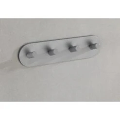 Wenko Hakenleiste Piceno Quadro Grau Matt 12 Wenko Hakenleiste Piceno Quadro Grau Matt -Wenko 22937100 sb ambiente de 02