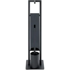 Wenko Stand WC-Garnitur Rivalta Schwarz 8 Wenko Stand WC-Garnitur Rivalta Schwarz -Wenko 23708100 4008838273098 03