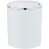 Wenko Mülleimer Mit Schwingdeckel Inca 2 L Weiß 1 Wenko Mülleimer Mit Schwingdeckel Inca 2 L Weiß -Wenko 23930100 4008838276099 01