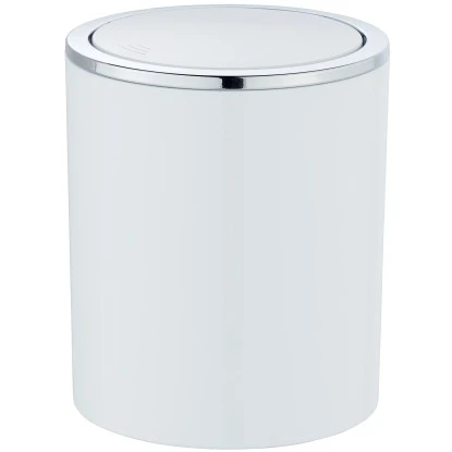 Wenko Mülleimer Mit Schwingdeckel Inca 2 L Weiß 3 Wenko Mülleimer Mit Schwingdeckel Inca 2 L Weiß
