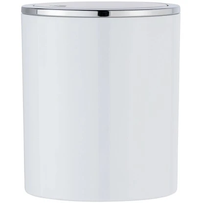 Wenko Mülleimer Mit Schwingdeckel Inca 2 L Weiß 4 Wenko Mülleimer Mit Schwingdeckel Inca 2 L Weiß – Bild 2