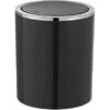 Wenko Mülleimer Mit Schwingdeckel Inca 2 L Schwarz -Wenko 23934100 4008838263075 01