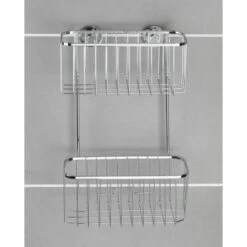 Wenko Power-Loc Wandregal Bovino 2 Etagen -Wenko 259152 1068 4