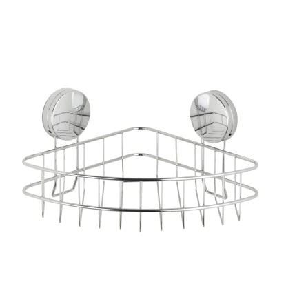 Wenko Eckablage Osimo Stahl 26,5 X 13.5 X 19 Cm Chrom 8 Wenko Eckablage Osimo Stahl 26,5 X 13.5 X 19 Cm Chrom – Bild 6