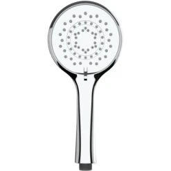 Wenko Handbrause Watersaving 11 Cm X 11 Cm ABS-Kunststoff Chrom-Weiß