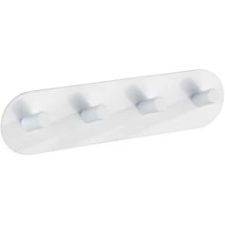 Wenko Hakenleiste Piceno Quadro Weiß Matt