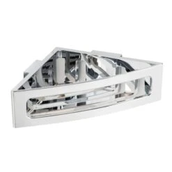 Wenko Power-Loc Eckablage Bralia Kunststoff (ABS) 35 X 8,5 X 20 Cm Chrom -Wenko 33771 sb freisteller de 02