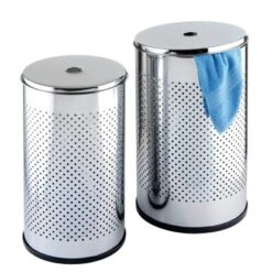 Wenko Exclusiv Wäschetruhen-Set 2er Set Chrom