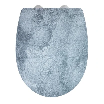 Wenko WC-Sitz Cement Thermoplast Embossed 6 Wenko WC-Sitz Cement Thermoplast Embossed – Bild 4
