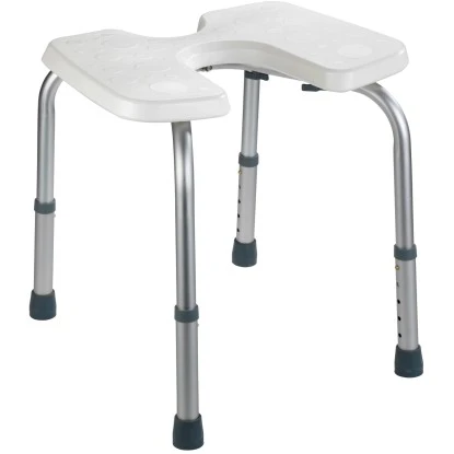 Wenko Duschhocker Mit Hygieneausschnitten Secura Weiß Höhenverstellbar 3 Wenko Duschhocker Mit Hygieneausschnitten Secura Weiß Höhenverstellbar