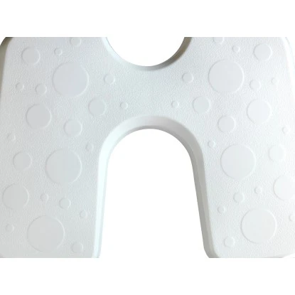 Wenko Duschhocker Mit Hygieneausschnitten Secura Weiß Höhenverstellbar 5 Wenko Duschhocker Mit Hygieneausschnitten Secura Weiß Höhenverstellbar – Bild 3