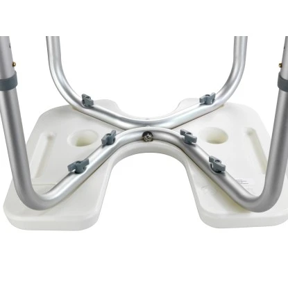 Wenko Duschhocker Mit Hygieneausschnitten Secura Weiß Höhenverstellbar 7 Wenko Duschhocker Mit Hygieneausschnitten Secura Weiß Höhenverstellbar – Bild 5