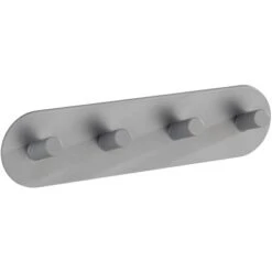 Wenko Hakenleiste Piceno Quadro Grau Matt