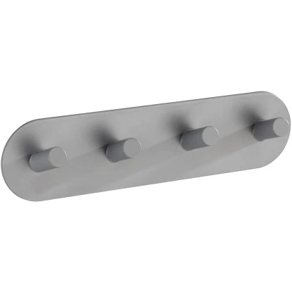 Wenko Hakenleiste Piceno Quadro Grau Matt 3 Wenko Hakenleiste Piceno Quadro Grau Matt