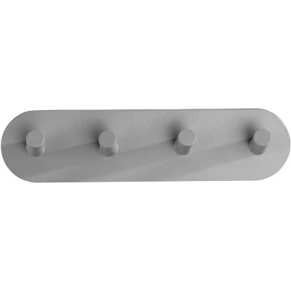 Wenko Hakenleiste Piceno Quadro Grau Matt 4 Wenko Hakenleiste Piceno Quadro Grau Matt – Bild 2