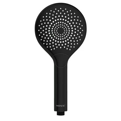 Wenko Handbrause Watersaving 12 Cm X 12 Cm ABS-Kunststoff Schwarz Matt 3 Wenko Handbrause Watersaving 12 Cm X 12 Cm ABS-Kunststoff Schwarz Matt