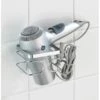 Wenko Haartrocknerhalter Premium Edelstahl 13,5 X 10 X 10 Cm Glänzend -Wenko 38125113 sb ambiente de 01