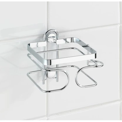 Wenko Haartrocknerhalter Premium Edelstahl 13,5 X 10 X 10 Cm Glänzend 5 Wenko Haartrocknerhalter Premium Edelstahl 13,5 X 10 X 10 Cm Glänzend – Bild 3