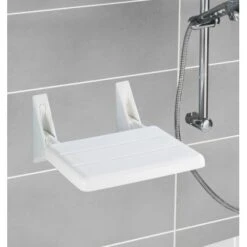 Wenko Duschklappsitz Secura Weiß -Wenko 38204894 sb ambiente de 02