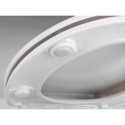 Wenko WC-Sitz Gubbio Antibakteriell Absenkautomatik Duroplast 37 X 44,5 Cm Weiß 4 Wenko WC-Sitz Gubbio Antibakteriell Absenkautomatik Duroplast 37 X 44,5 Cm Weiß – Bild 2