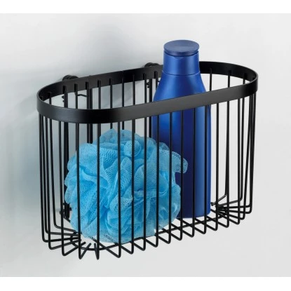 Wenko Wandablage Groß Classic Plus Black Stahl 26,5 X 16,5 X 14,5 Cm Schwarz 3 Wenko Wandablage Groß Classic Plus Black Stahl 26,5 X 16,5 X 14,5 Cm Schwarz