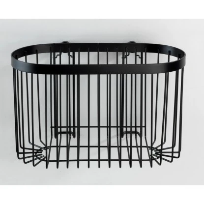 Wenko Wandablage Groß Classic Plus Black Stahl 26,5 X 16,5 X 14,5 Cm Schwarz 6 Wenko Wandablage Groß Classic Plus Black Stahl 26,5 X 16,5 X 14,5 Cm Schwarz – Bild 4