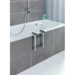 Wenko Badewannen-Einstiegshilfe Secura Premium Aluminium -Wenko 38246535 sb ambiente de 02
