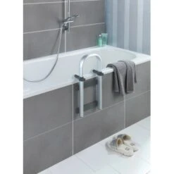 Wenko Badewannen-Einstiegshilfe Secura Premium Aluminium -Wenko 38246535 sb ambiente de 04