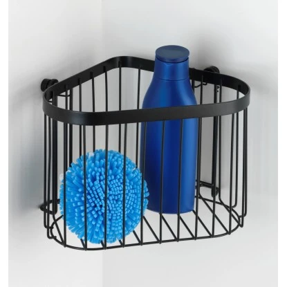 Wenko Eckablage Classic Plus Black Stahl 23,5 X 16,5 X 18,5 Cm Schwarz 3 Wenko Eckablage Classic Plus Black Stahl 23,5 X 16,5 X 18,5 Cm Schwarz