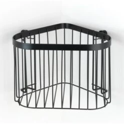 Wenko Eckablage Classic Plus Black Stahl 23,5 X 16,5 X 18,5 Cm Schwarz 11 Wenko Eckablage Classic Plus Black Stahl 23,5 X 16,5 X 18,5 Cm Schwarz -Wenko 38258361 sb ambiente de 03