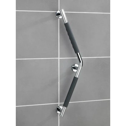 Wenko Wandhaltegriff 37 Cm X 37 Cm Secura 135° Schwarz 4 Wenko Wandhaltegriff 37 Cm X 37 Cm Secura 135° Schwarz – Bild 2