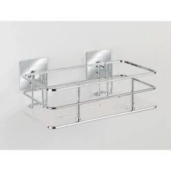 Wenko Turbo-Loc Edelstahl Wandablage Quadro Edelstahl 24 X 10 X 14.5 Cm, Chrom 12 Wenko Turbo-Loc Edelstahl Wandablage Quadro Edelstahl 24 X 10 X 14.5 Cm, Chrom -Wenko 38269350 sb ambiente de 03