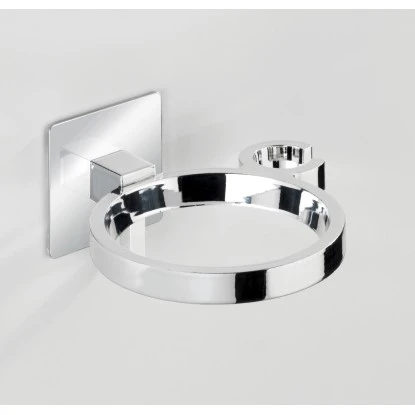 Wenko Turbo-Loc Haartrocknerhalter Quadro Kunststoff (ABS), 13 X 7 X 12.5 Cm 4 Wenko Turbo-Loc Haartrocknerhalter Quadro Kunststoff (ABS), 13 X 7 X 12.5 Cm – Bild 2