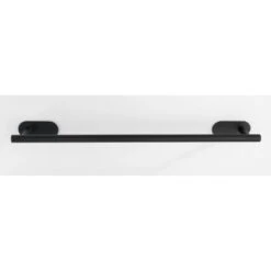 Wenko Turbo-Loc Edelstahl Badetuchstange Uno Orea Black Matt60 X 4.5 X 7 Cm -Wenko 38277140 sb ambiente de 03