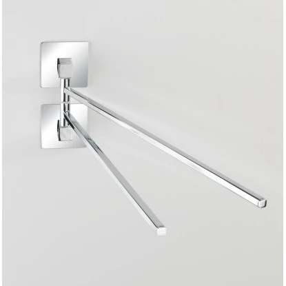 Wenko Turbo-Loc Edelstahl Handtuchhalte Quadro 6.5 X 14.5 X 40 Cm 4 Wenko Turbo-Loc Edelstahl Handtuchhalte Quadro 6.5 X 14.5 X 40 Cm – Bild 2