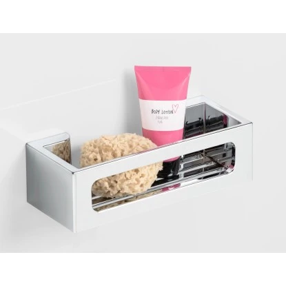 Wenko Power-Loc Wandablage Bralia Kunststoff (ABS) 30 X 8,5 X 12 Cm Chrom 4 Wenko Power-Loc Wandablage Bralia Kunststoff (ABS) 30 X 8,5 X 12 Cm Chrom – Bild 2