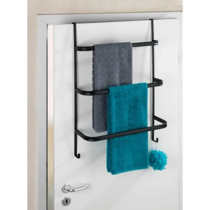 Wenko Handtuchhalter Irpinia 3 Handtuchstangen 54,5 X 77,5 X 21,5 Cm Schwarz 5 Wenko Handtuchhalter Irpinia 3 Handtuchstangen 54,5 X 77,5 X 21,5 Cm Schwarz – Bild 3