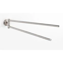 Wenko Handtuchhalter Cuba 2 Arme Matt Zinkdruckguss 5 X 7 X 41.5 Cm